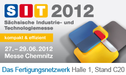 Das Fertigungsnetzwerk auf SIT 2012: Halle 1, Stand C20